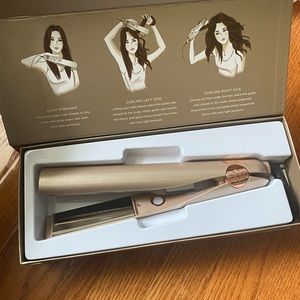 BRAND NEW - TYME iron pro. All in one straightener / curler / waver.